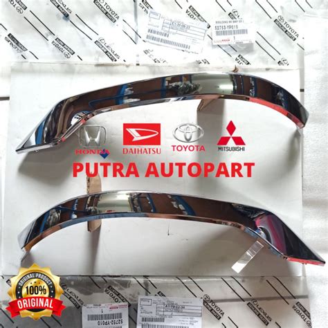 Jual List Chrome Belakang Bodykit Innova Venturer Original