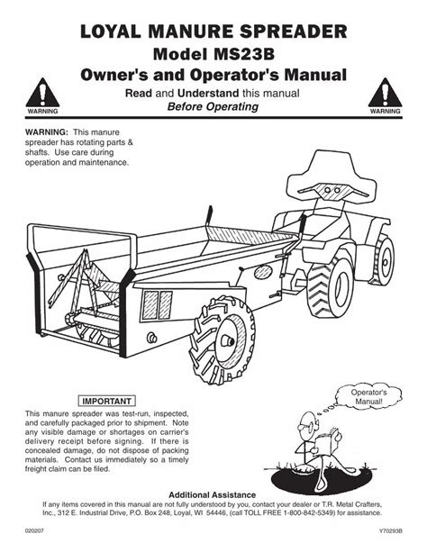 Pdf Loyal Manure Spreader · Loyal Manure Spreader