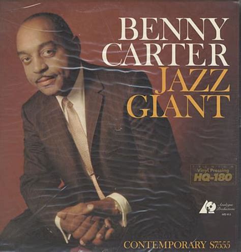 Benny Carter Jazz Giant 180gm Sealed Us Vinyl Lp Album Lp Record