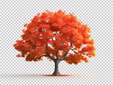 Premium Psd Maple Tree Isolated