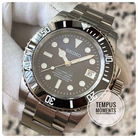 Deepsea Sea Dweller Custom Build Watch Seiko Mod Luxury Watches On