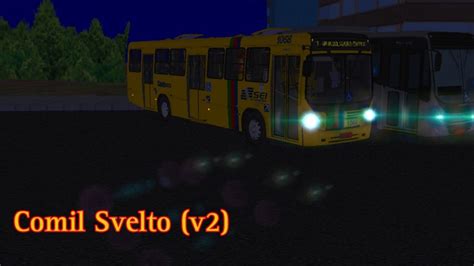 Proton Bus Comil Svelto Vw Eod Euro Iii Cda