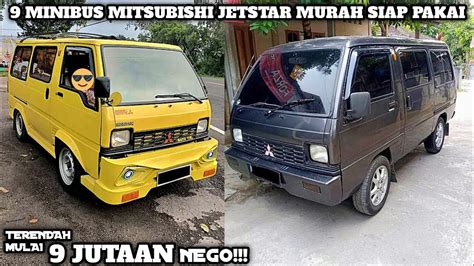 HARGA MINIBUS MITSUBISHI JETSTAR MULAI 9 JUTAAN UPDATE TERBARU