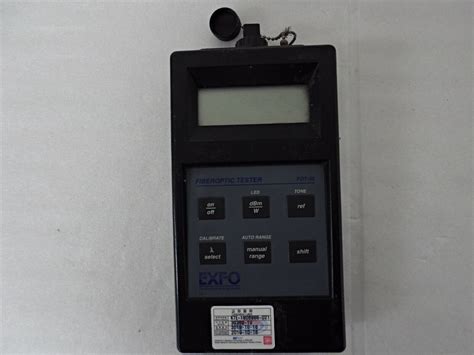 EXFO Fiberoptic Tester FOT 50 Optical Power Meter P N FOT 53 EBay