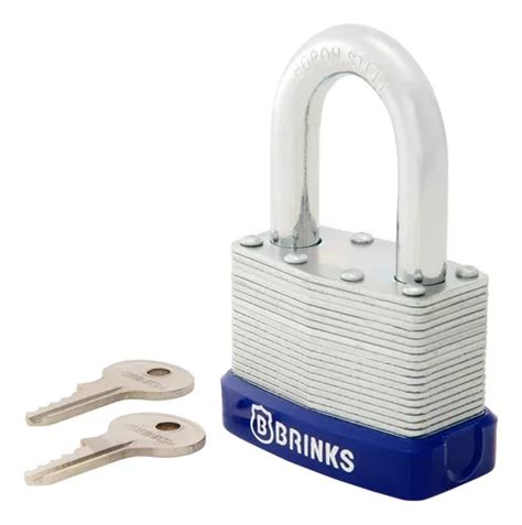 Brinks Candado Con Llave De Acero Laminado De 1 969 In C MercadoLibre