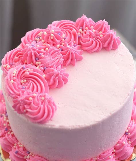 Pink Birthday Cake Recipe Information Btownbengal