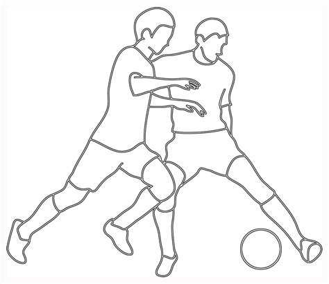 Soccer Drawing at GetDrawings | Free download