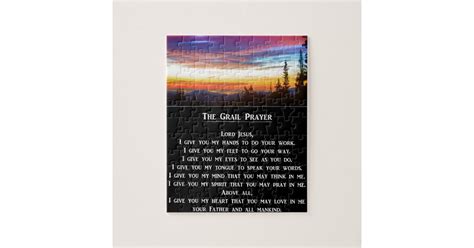 The Grail Prayer Jigsaw Puzzle