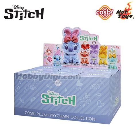 Hot Toys Cosbi 盲盒毛絨鎖匙扣系列 PPLU066N 迪士尼 史迪仔系列 原盒8款不重複 HobbyDigi 電購網