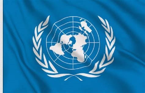 La Onu Bandera De Las Naciones Unidas Bandera De La Onu Naciones Unidas