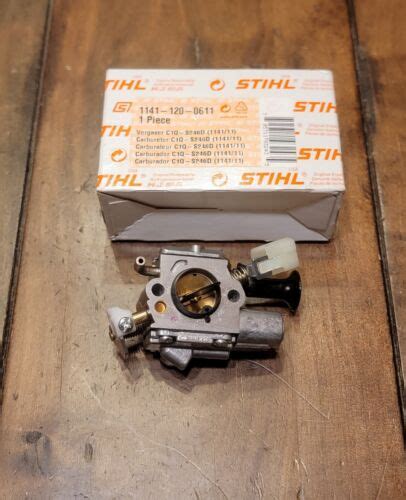 New Genuine Stihl Carburetor C1q S246 Ms271 Ms291 1141 120 0611 Oem Ebay