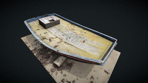 Jangada Brazilian Raft Download Free 3d Model By Adriano Oliveira