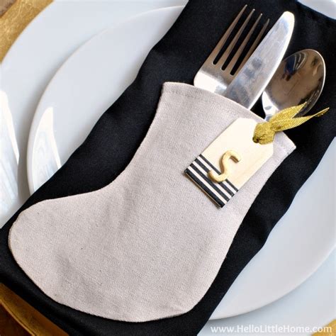 FREE Mini Christmas Stocking Pattern | Hello Little Home