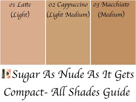 Sugar As Nude As It Gets Spf Compact Review Swatches