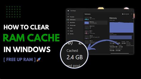 How To Clear Ram Cache In Windows Make Windows Faster Youtube