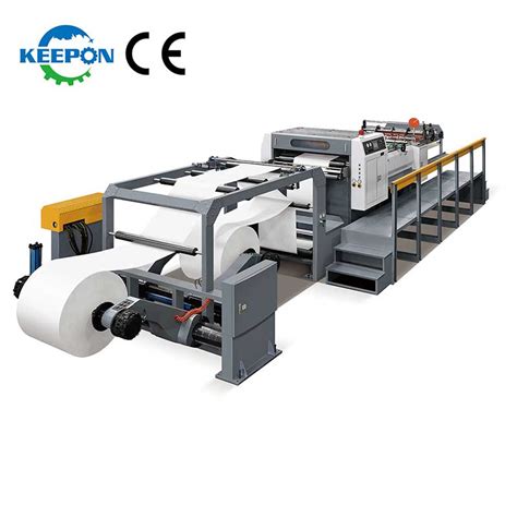 Paper Reel To Sheet Cutting Machine Paper Roll Sheeter Machine