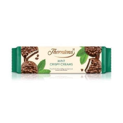 Thorntons Mint Crispy Creams Ciastka 128g Suwałki Kup Teraz Na