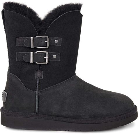 UGG Australia Renley Damen Lammfell Stiefelette Winterstiefel Mit