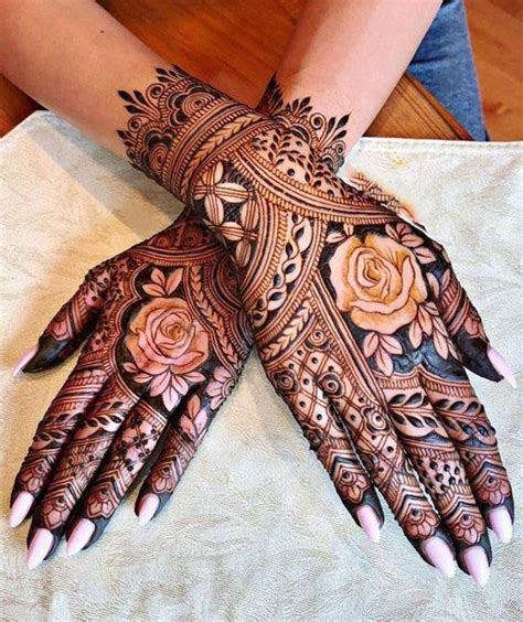 Flower Mehndi Design For Hands Best Flower Site