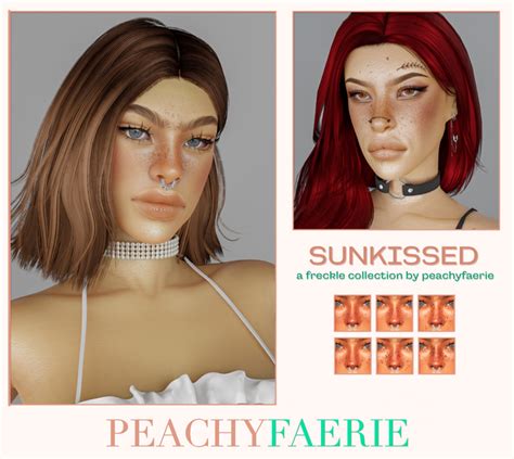 Sunkissed A Freckle Collection By Peachyfaerie Peachyfaerie On