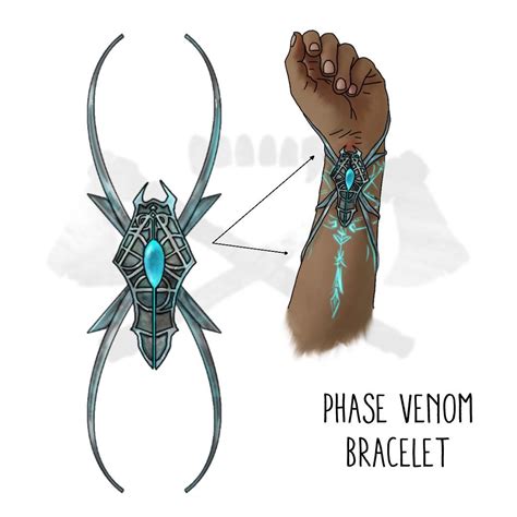 Phase Venom Bracelet - magic item, features in comments. : DnDHomebrew