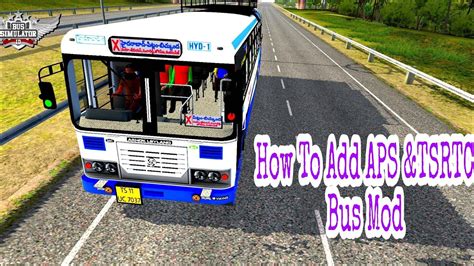 How To Add Apsrtcandtsrtc Bus Mod Bussimulatorindonesia Youtube