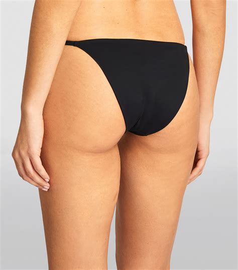 Womens Versace Black Medusa Bikini Bottoms Harrods Uk