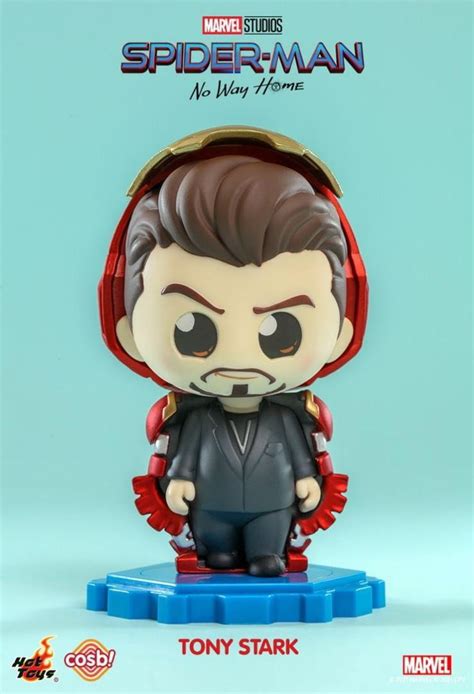Hot Toys Cosbi Spider Man No Way Home Tony Stark Iron Man Movie Figure Toy Hobbies Toys Toys