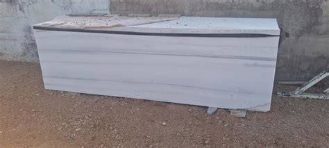 White Makrana Super Albeta Slab Form Tile Thickness 15 Mm At Rs 600