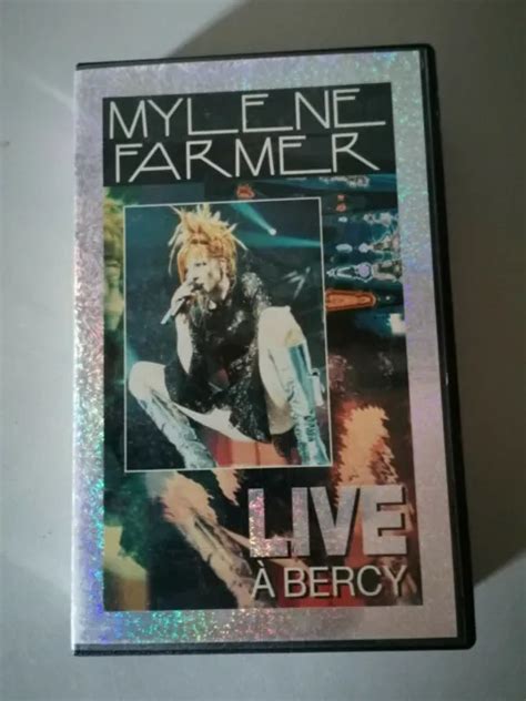 Cassette Video Vhs Mylene Farmer Live A Bercy Eur Picclick It