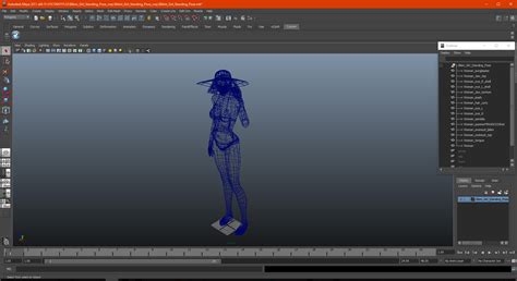 Pose De Mujer De Bikini Modelo 3D 199 Blend Max Ma Upk Unitypackage C4d Gltf Obj Fbx