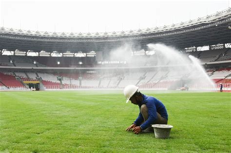 Foto Penampakan Stadion Utama Gelora Bung Karno Jelang Piala Aff