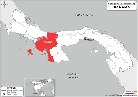 Where is Veraguas Located in Panama? | Veraguas Location Map in the Panama