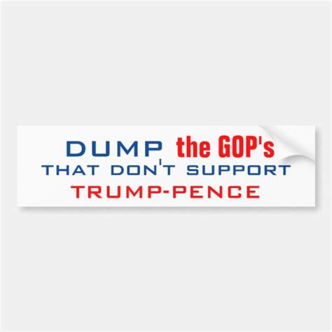 Trump Pro Trump Bumpersticker 2016 Bumper Sticker Zazzle