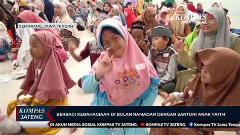 Berbagi Kebahagian Di Bulan Ramadan Dengan Santuni Anak Yatim Video