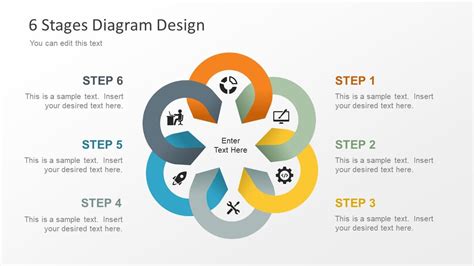 Editable Cycle Diagram Template Circle Chart Circle Arrows