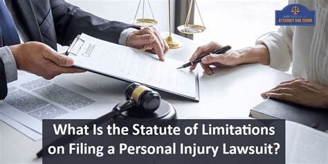 What Is The Statute Of Limitations On Filing A Personal Injury Lawsuit