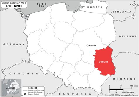 Where is Lublin Located in Poland? | Lublin Location Map in the Poland