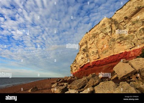 The Cliffs At Old Hunstanton Norfolk England Uk Stock Photo Alamy