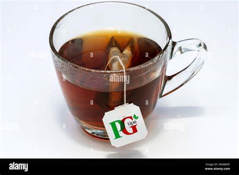 Pg Tips Tea Bag Stock Photo Alamy