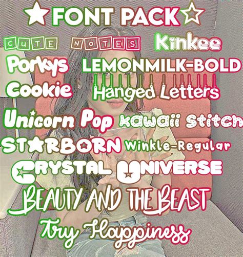 Font Pack Font Packs Fonts Dafont