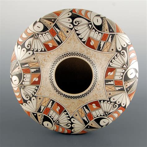 Native American Pottery Designs Patterns Lot 506: Native American Pottery Jar, Acoma Olla - The ...