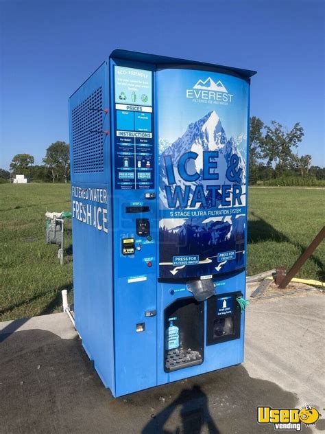 2021 Everest Ice VX4 Bagged Ice And Filtered Water Vending Station