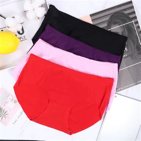 1pc New One Piece Seamless Underwear Womens Seamless Sexy Panties Ice