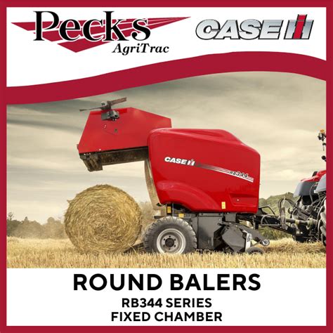 Round Balers Rb 344 Series Fixed Chamber Pecks Ltd