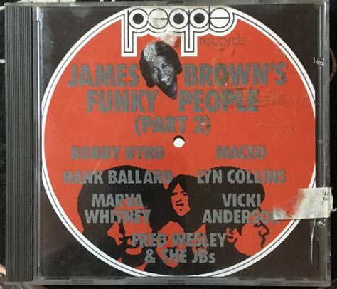 James Browns Funky People Part 2 Cd Compilation Etsy