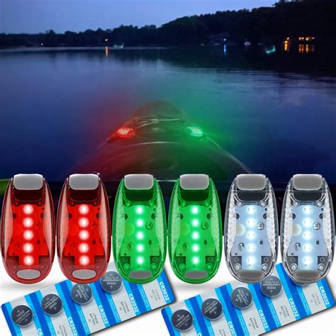 Buy Pcs Navigation Lights For Boats Kayak Led Safety Light Types