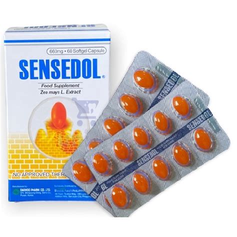 Sensedol Zea Mays L Extract Capsule S Price In The Philippines