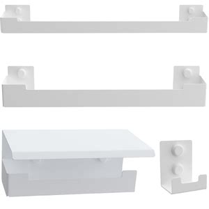 Kit De Acessórios Para Banheiro Branco 4 Peças Elg Leroy Merlin