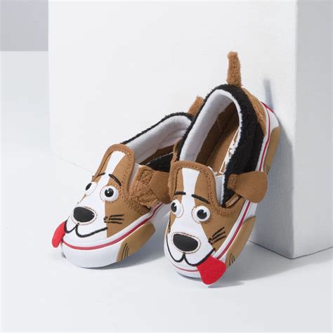 Vans Dog Slip On V Shoe Toddlers Kids